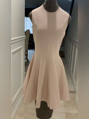 alexander mcqueen beige dress Burgundy Chiffon A-line Halter Bridesmaid Dress, MBD266